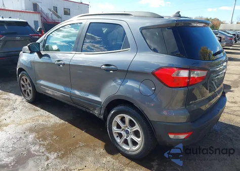 2018 Ford Ecosport Se из США, поврежденный, VIN MAJ3P1TE0JC212036